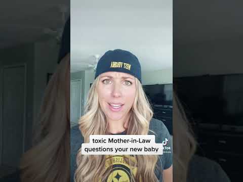 Toxic Mother-in-Law Questions your New Baby #motherinlaw #toxicmil #inlaws #newbaby #momlife