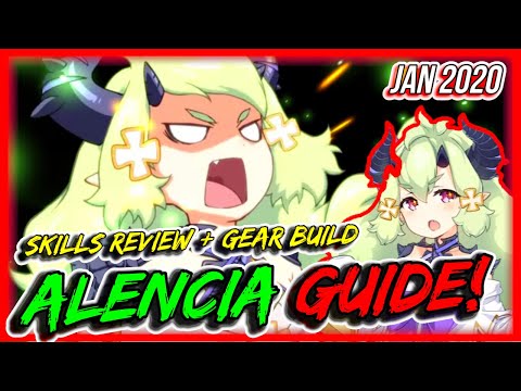 Epic7 - Alencia Guide! Detailed Skills Review + Equipment Build + Overall Ratings! Epic Seven