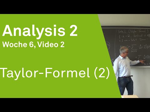 Taylor-Formel (2) | Analysis 2 | Video 6.2