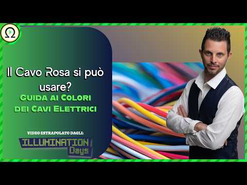Il Cavo Rosa si può usare? Guida ai Colori dei Cavi Elettrici