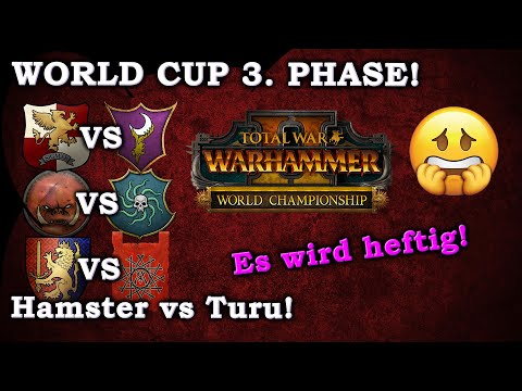 Hamster live im World Cup! Es wird heftig! Total War: Warhammer 3