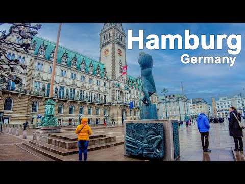 Hamburg, Germany 🇩🇪 Walking Tour - Hamburg City | Walk Travels