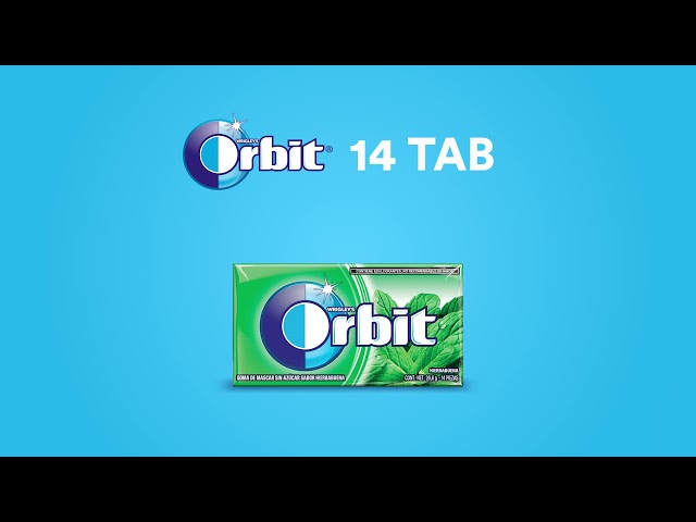 Vídeo relacionado con Orbit Chicles Sabor Hierbabuena - Paquete De 30 X 14 Gr - Total: Gr, 420 Gramo, 30 Unidades