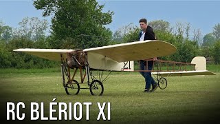 Giant RC Blériot XI Beautiful Unique Model Flying At Flight Show