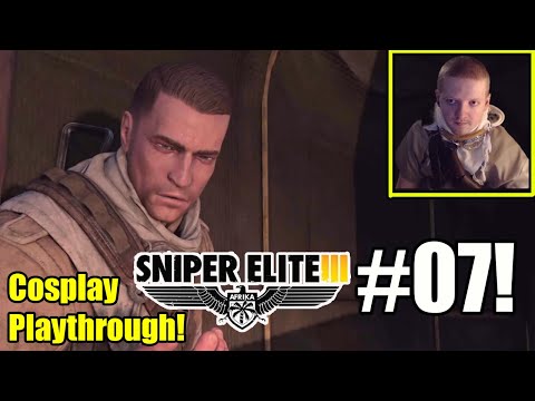 Karl And The British Army Attack The Airfield, Road To Sniper Elite 5-  Sniper Elite 3 Afrika Part 7