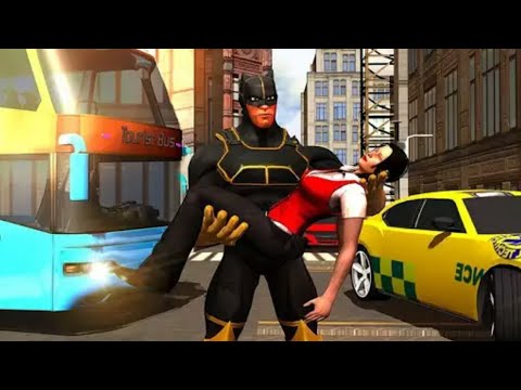 Super Panther Flying Hero City Survival Trailer - Panther Superhero Rescue All Mission Android Game