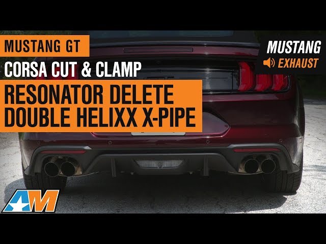Corsa 14327 Double X-Pipe 3" Mustang GT 2015-2026