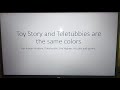 Toy Story And Teletubbies Same Colors For Rohan Hordern Robchuckle AJ Lyles And More