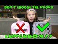 Don T Pick The Wrong Lunchbox Challenge