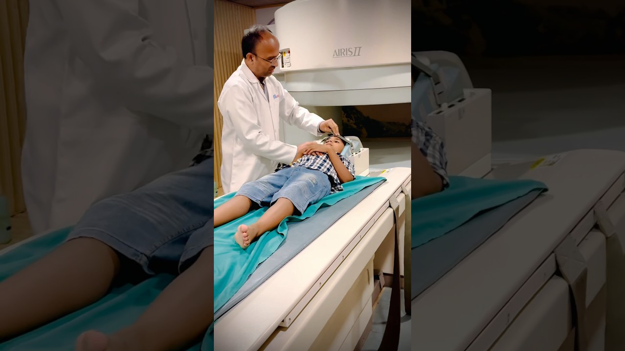 How to Perform an MRI Brain Scan on a Young Boy: Samiullah's MRI Experience#highlights #viralvideo