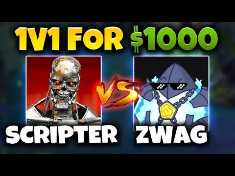 Challenger Scripter vs. #1 Xerath World (1v1) Ft. Zwag