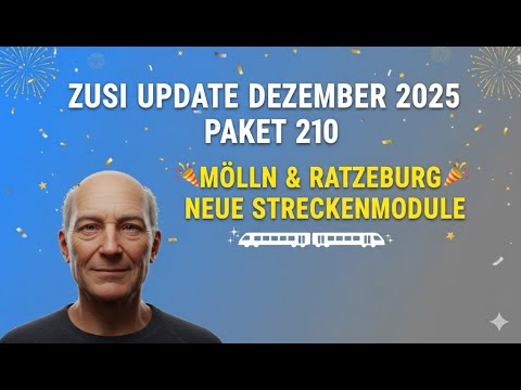 Zusi 3: Führerstandsmitfahrt Mölln – Ratzeburg | Update-Paket 210 [4K]