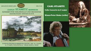 Carl Stamitz: Cello Concerto No.1 in G Major, Klaus-Peter Hahn (cello, conductor)