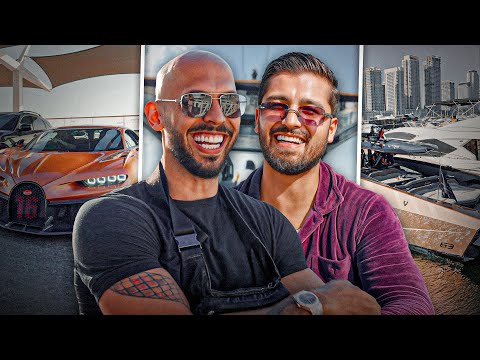 A Day in The Life With Andrew Tate On My $8,000,000 Lamborghini 63 Yacht