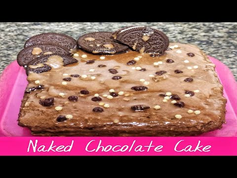 #JharkhandCookeryLeague #Ihmranchi – Naked Chocolate Cake by Mr. Shyam |Participant #15|Entry #22|