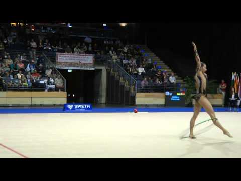 Berlin Masters 2015: Mehrkampf Reifen - Katsiaryna Halkina (BLR)