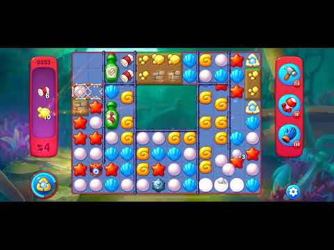 Fishdom Hard level 9333 no boosters フィッシュダム