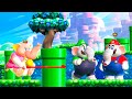 Super Mario Bros. Wonder - 4 Players Co Op Multiplayers World 1