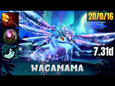 WAGAMAMA Puck MID LANE Gameplay WITH 20 KILLS | Dota 2 Full Game
