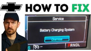 "Service Battery Charging System" Fix on Chevy Vehicles (Explained)