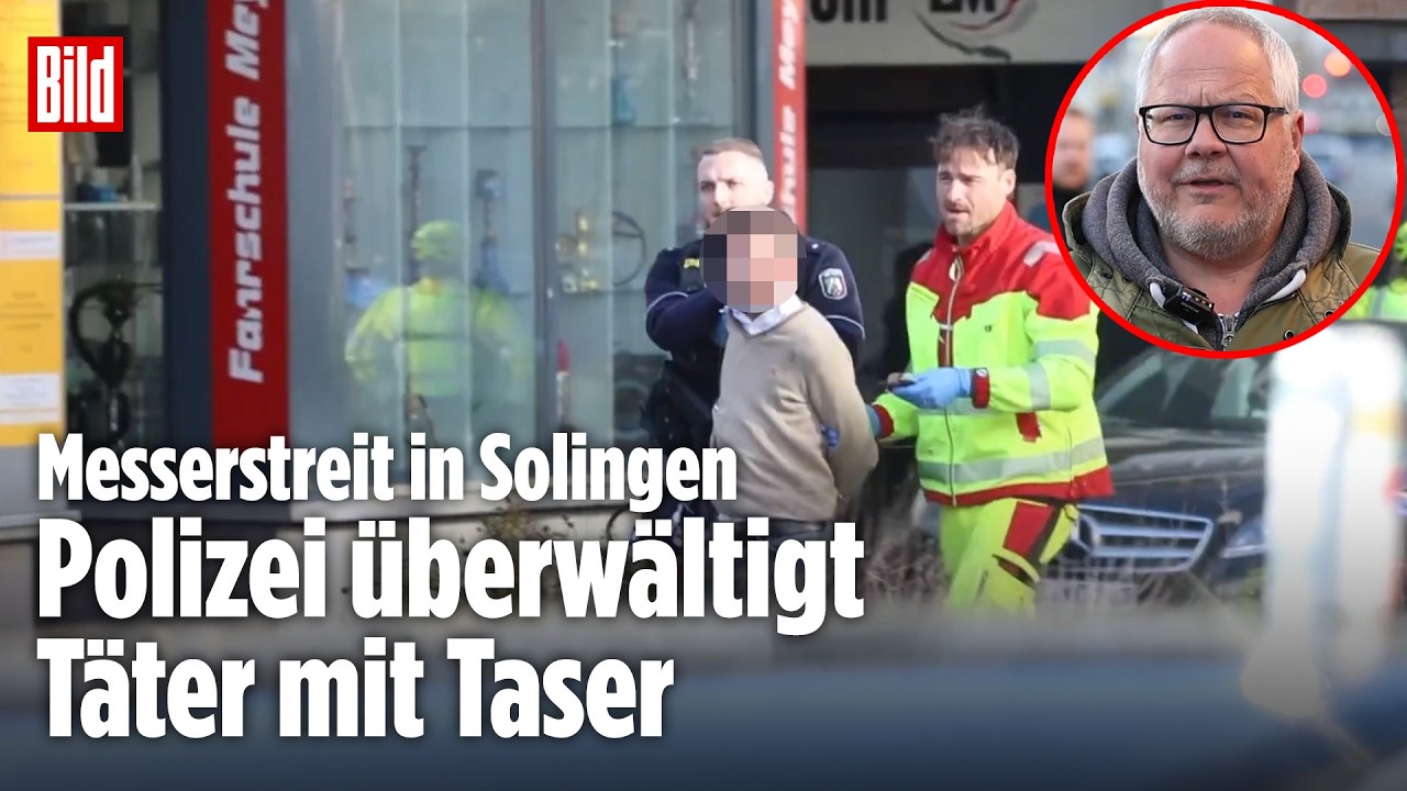 EINSATZ IN SOLINGEN: Mehrere Verletze nach blutigem Messerstreit