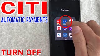 ✅ How To Turn Off Automatic CITI Credit Card Payments 🔴