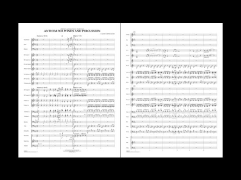 Anthem for Winds and Percussion by Claude T. Smith