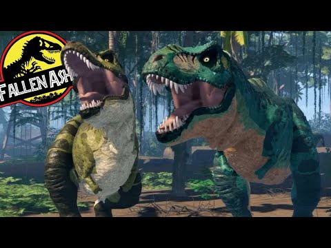 THE REX BROTHERS TAKE ON JURASSIC WORLD!!! | Fallen Ashes