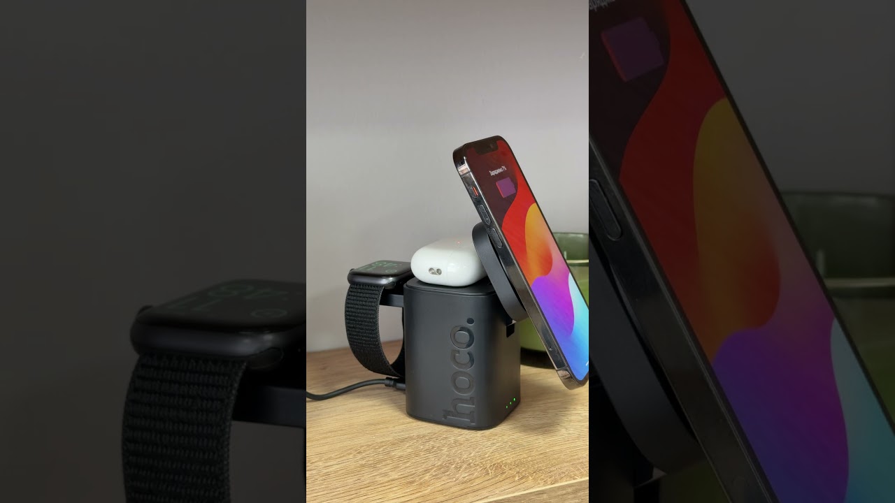 БЗУ Hoco CQ20 Clever 3in1 15W