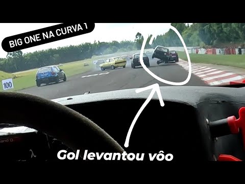 MAIOR ACIDENTE DA COPA CLASSIC, VÁRIOS CARROS - BIG ONE!! CONSEGUI PASSAR ILESO!?