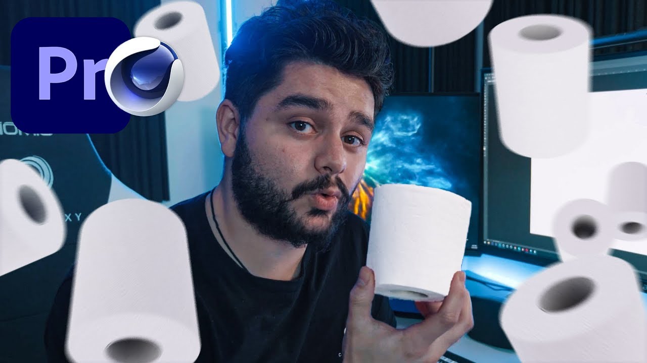 INFINITE Toilet Paper Trick in Premiere Pro - Zach King Magic Tutorial