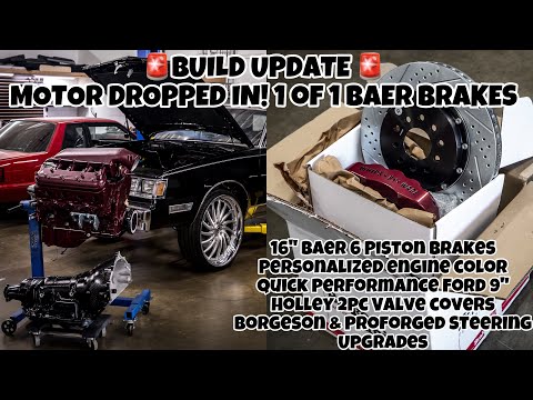 Whips By Wade : Regal Build : Engine Color! 14" Baer Brakes! Engine Dropped in! Brand New Steering!
