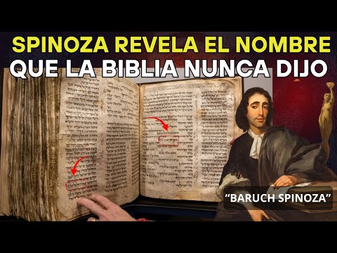 ¡“YO SOY EL QUE SOY” ES MENTIRA! Spinoza Revela el Nombre que la Biblia Nunca Dijo