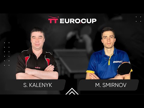 17:35 Serhii Kalenyk - Mykyta Smirnov11.01.2024 TT Euro.Cup Ukraine Master. TABLE 4
