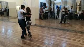 Maestros Laila Rezk y Leandro Oliver final de clase 12/08/19