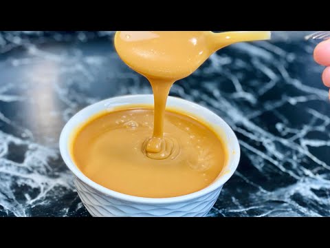 COMMENT RÉUSSIR LE CARAMEL AU BEURRE SALÉ/ SAUCE CARAMEL MAISON À 3 INGRÉDIENTS 🍯 Deli cuisine
