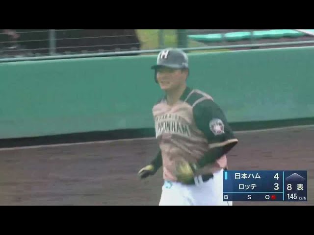 【ファーム】ファイターズ・清宮 勝ち越しのソロホームランを放つ!! 2021/5/21 M-F(ファーム)