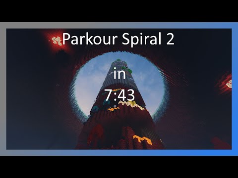 Parkour Spiral 2 Remastered in 7:43 (WR)