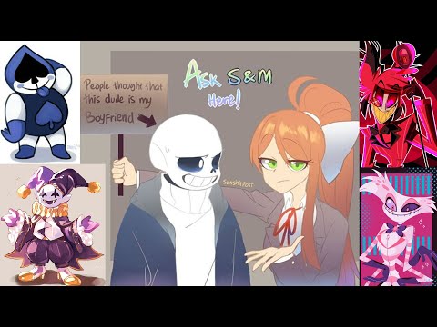 Ask Sans and Monika (Ask Dokitale Season 1-10 COMPLETE COMPILATION)