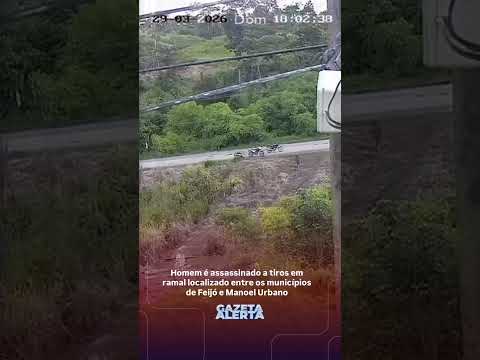 Homem é assassinado a tiros em um ramal localizado entre Feijó e Manoel Urbano