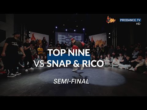 Top 9 vs Snap & Rico | SEMI FINAL | Like a bomb 2019