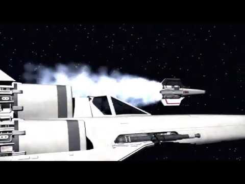 Lightwave 2015.3 and Hitfilm Pro - Battlestar Galactica