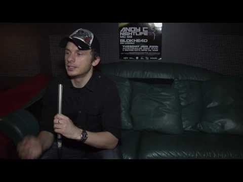 Andy C Interview @ metro city - Australia day eve 2011