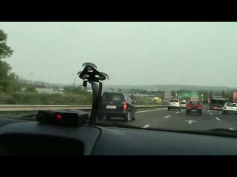 Ramet AD9 vs. Valentine One V1 (Zsámbék, hátulról)