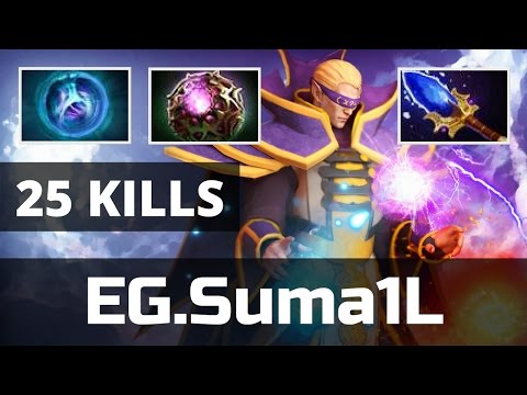 EG.SumaiL • Invoker • 25-5 — Pro MMR Gameplay Dota 2