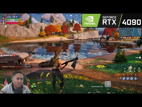 Unreal Engine 5.1 Fortnite Chapter 4 RTX 4090 Gameplay