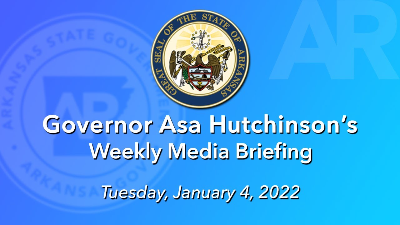 LIVE: Governor Hutchinson’s Weekly Media Briefing (01.04.22)