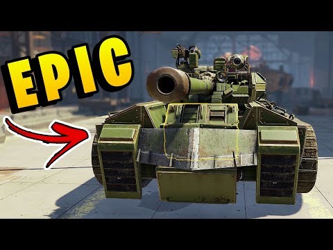 Crossout - Amazing T-90 Tank Build & Some Russian Word I Don't ...