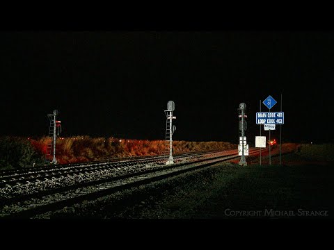 5SP4 Diverted Pacific National Freight Train At Night (12/1/2023) - PoathTV Australian Railways