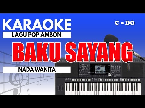 Karaoke - Baku Sayang // Dolvi Sapulette & Ryan ( Nada Wanita )
